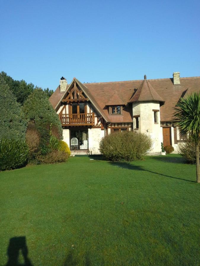 Villa Les Hibiscus Honfleur Esterno foto